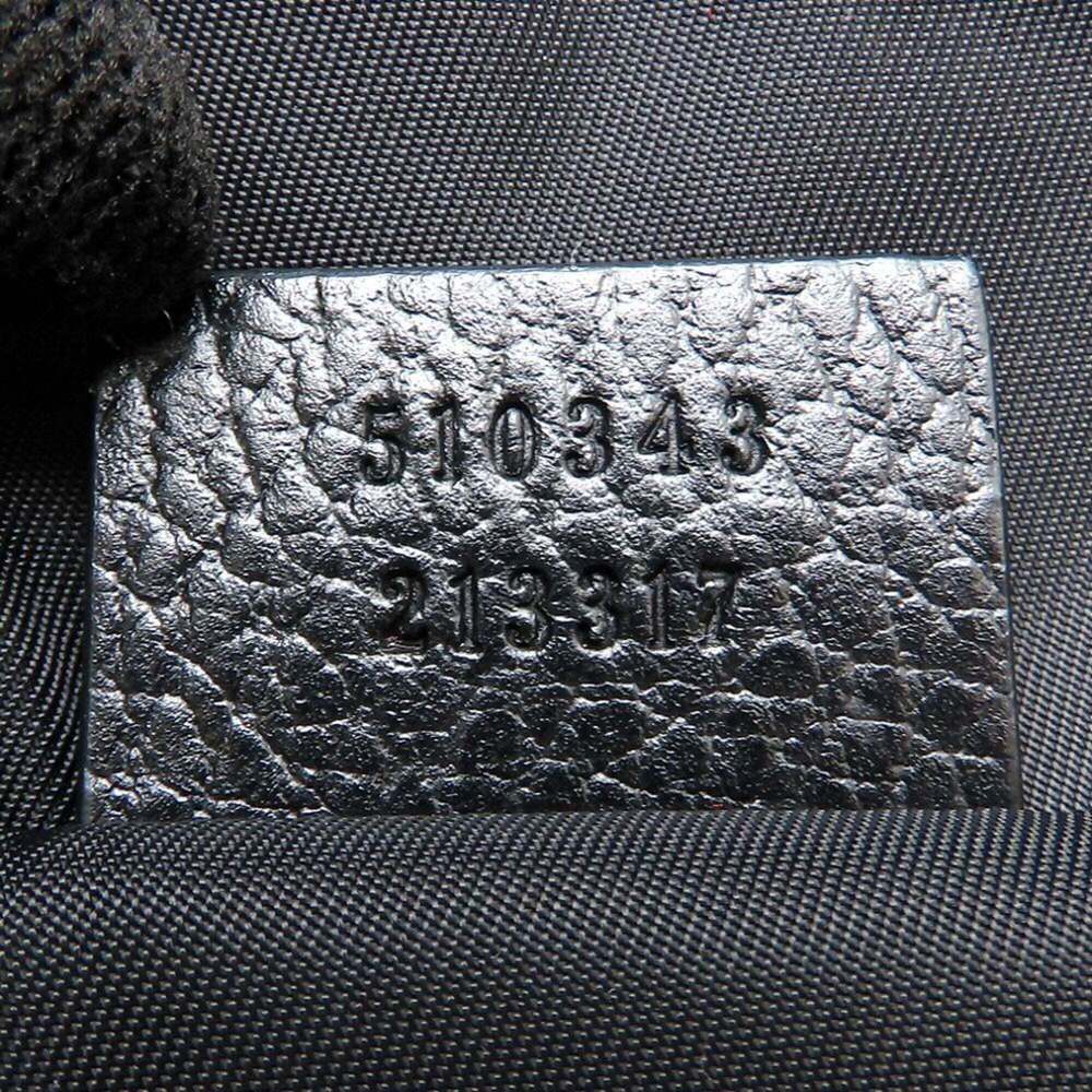 GUCCI Black Leather Backpack - Picture 8 of 16